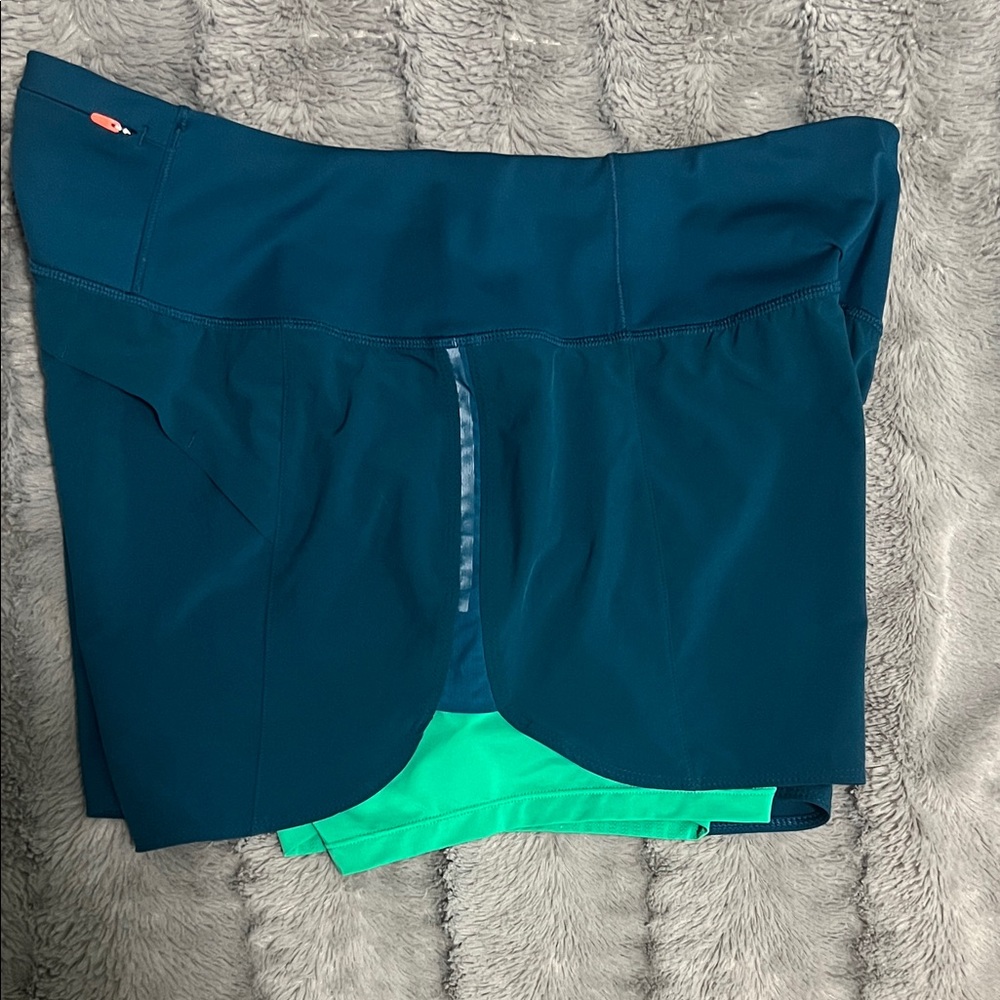 Athleta Blue and Green Skort L